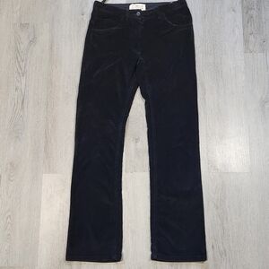 Vtg Mason Martin Margiela Women Italian Sz 40 Corduroy Black Pants Archive 28x29